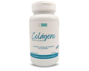 Colágeno C/Vitaminas C, E, A e D 60 Cápsulas