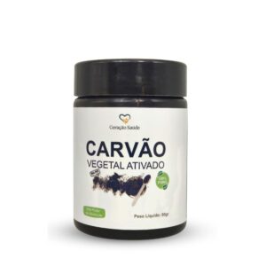 Carvão Vegetal Ativado 50gr