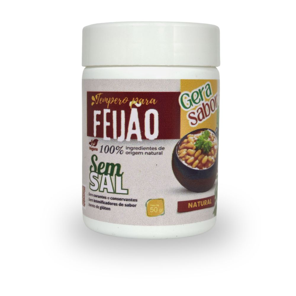 Tempero para Feijão 50gr Caixa c/12un - Imagem 2