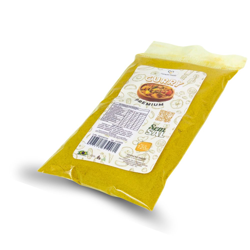 Tempero Curry 120gr Caixa c/12un - Imagem 2