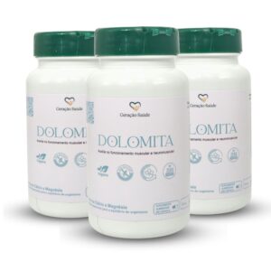Kit c/3un Dolomita 60 Capsulas